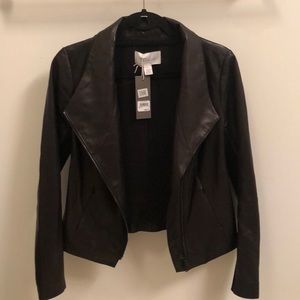 leather jacket by Nordstrom signature